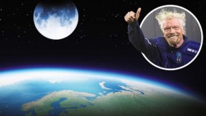 Richard Branson ganó la carrera por conquistar el espacio