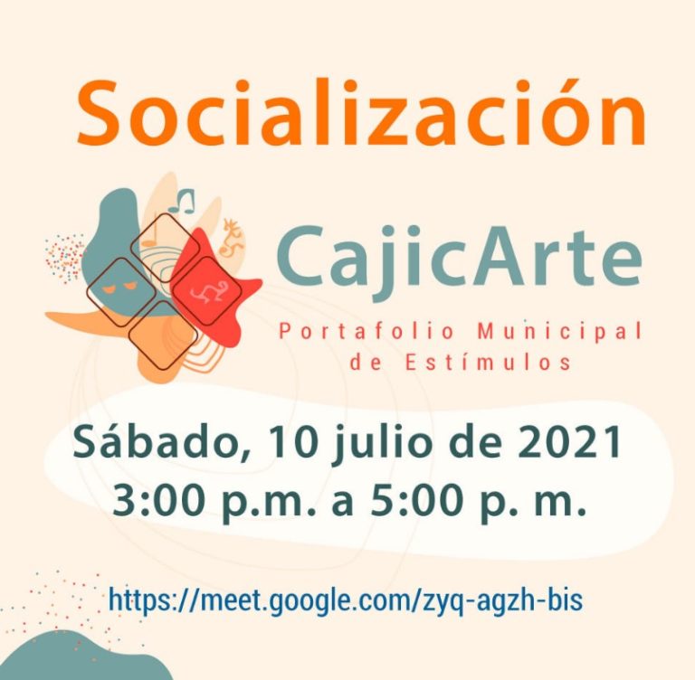 Te invitamos a participar en el ciclo de socializaciones que se realizan dentro de la convocatoria.