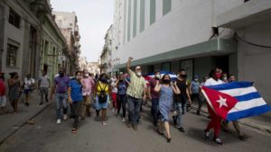 Protestas en Cuba: espaldarazo de EE.UU. al “derecho a la reunión pacífica” en la isla