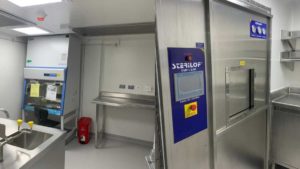 Así es el nuevo laboratorio de la Universidad Javeriana para investigar virus.
